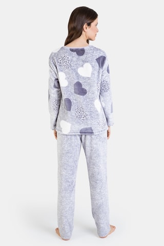 Pyjama - Gemêleerd Lichtgrijs