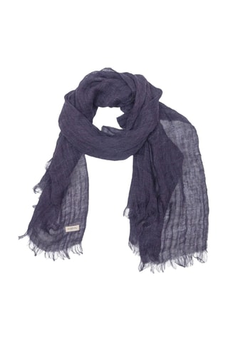 Echarpe en lin Virgin - Violet foncé
