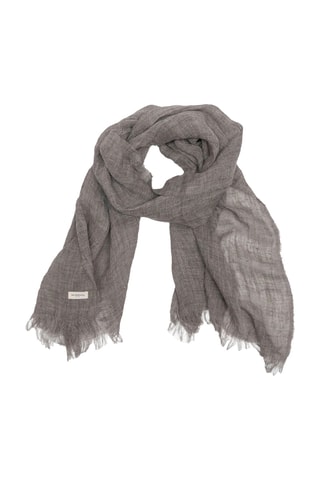 Echarpe en lin Virginia - Gris clair
