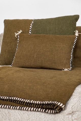 Coussin El Nino - Marron - 25 x 40 x 10 cm