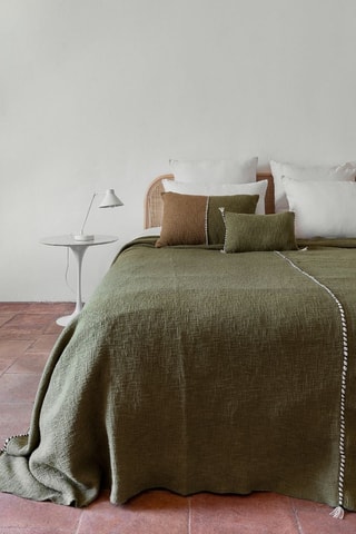 Coussin El Nino - Kaki - 25 x 40 x 10 cm