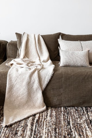 Coussin El Nino - Beige - 25 x 40 cm