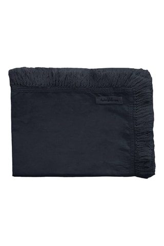 Plaid en lin Gatsby - Bleu marine - 150 x 180 cm