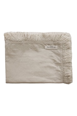 Plaid en lin Gatsby - Beige - 150 x 180 cm