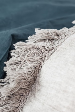 Plaid en lin Gatsby - Beige - 150 x 180 cm