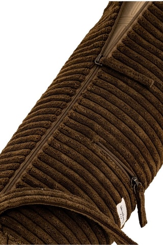 Sac de tapis de yoga en velours Vogy - Vert foncé