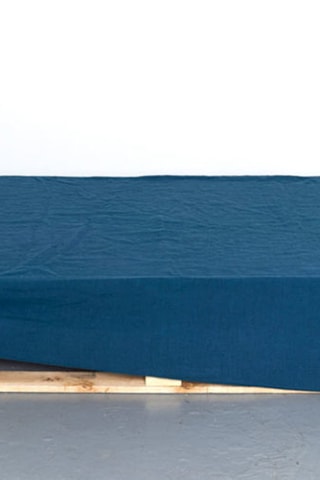 Housse de palette en lin Hpalette - Bleu pétrole