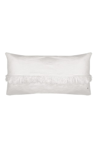 Coussin en lin Foxfrange - Ecru - 30 x 60 cm