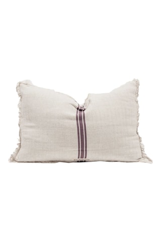 Coussins en lin Chacra - Blanc - 40 x 60 x 10 cm