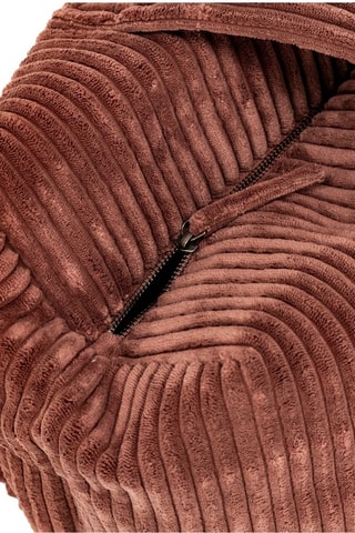 Sac de voyage en velours - Rouge brique - 46 cm