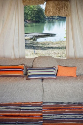 Coussin Tabou - Orange - 40 x 60 cm