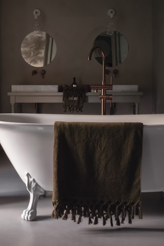 Drap de douche Ulysse3 - Vert - 100 x 180 cm