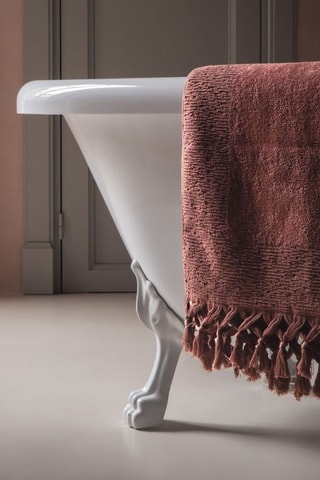 Drap de douche Ulysse3 - Vieux rose - 100 x 180 cm