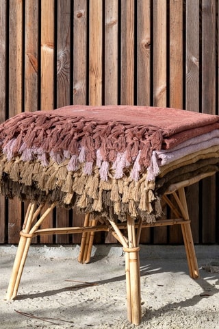 Drap de douche Ulysse3 - Rose - 100 x 180 cm