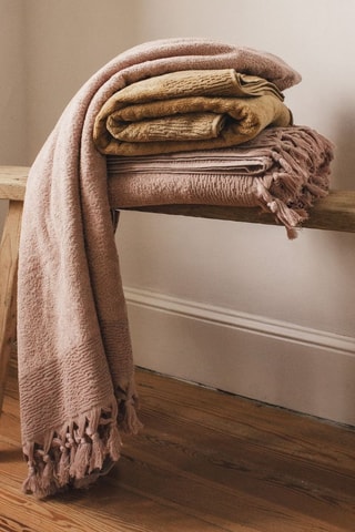 Drap de douche Ulysse3 - Rose - 100 x 180 cm