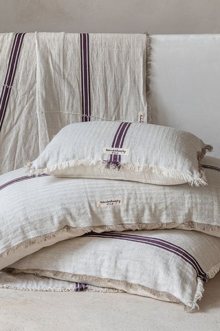 Nappe en lin Charlot - Ecru - 110 x 220 cm