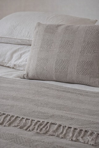 Coussin Crown - Marron clair - 40 x 60 x 10 cm