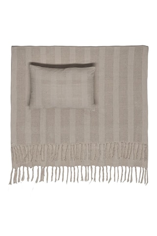 Coussin Crown - Marron clair - 40 x 60 x 10 cm