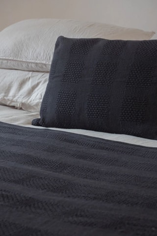 Coussin Crown - Noir - 40 x 60 x 10 cm