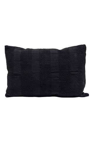 Coussin Crown - Noir - 40 x 60 x 10 cm