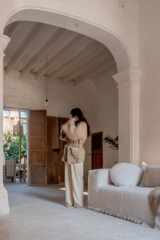 Kimono Chaman - Marron chiné