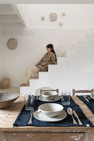 Kimono Chaman - Marron chiné