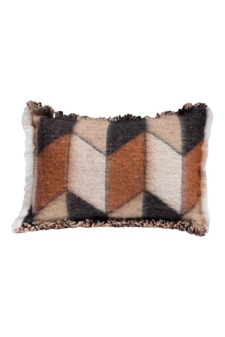 Coussin en laine Covercoulis - Marron - 40 x 60 cm