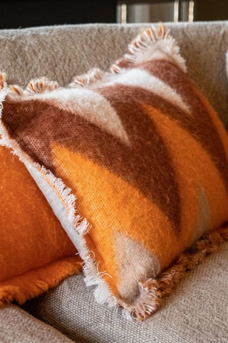 Coussin en laine Covercoulis - Orange - 40 x 60 cm