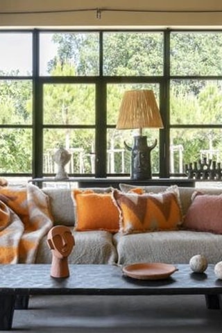 Coussin en laine Covercoulis - Orange - 40 x 60 cm