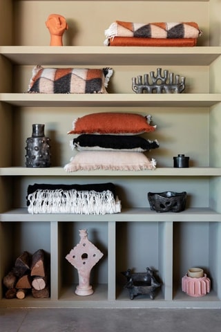 Coussin en laine Covercoupon - Noir - 40 x 60 cm