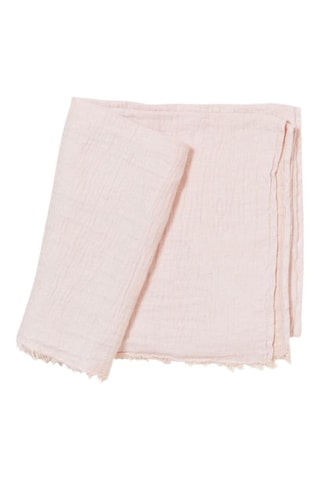 Plaid en lin Warmyup - Nude - 150 x 180 cm