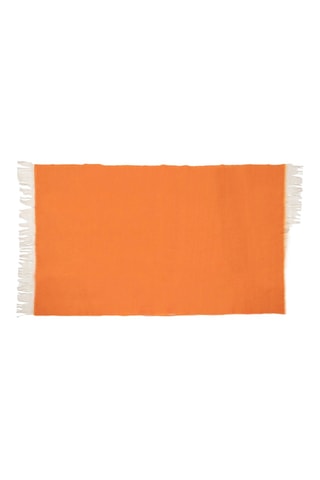 Plaid en laine Couffin - Orange - 135 x 230 cm
