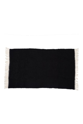 Plaid en laine Couffin - Noir - 135 x 230 cm