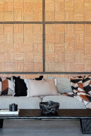 Plaid en laine Couffin - Noir - 135 x 230 cm