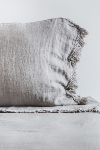 Coussin Hugfrange - Gris clair - 80 x 80 cm