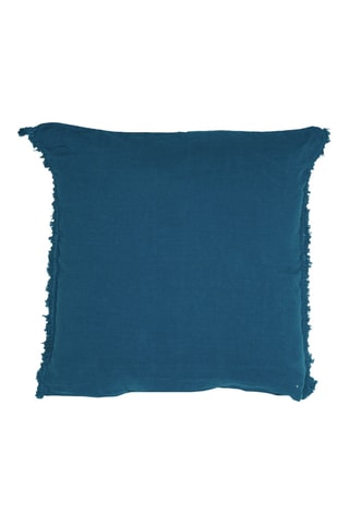 Coussin Hugfrange - Bleu canard - 80 x 80 cm