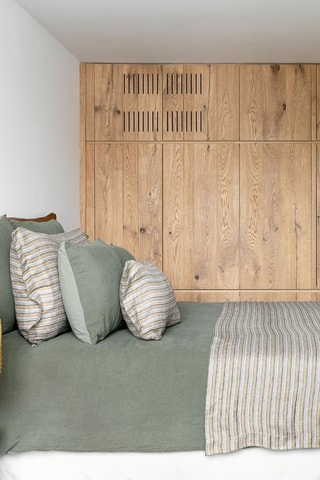 Housse de couette en lin et percale de coton 60 fils/m² Dollar 3 - Vert