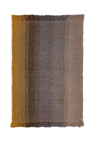 Plaid en laine Goodmoon - Marron - 140 x 250 cm