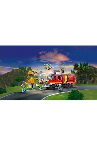 De interventietruck van de brandweer - Vanaf 7 Jaar