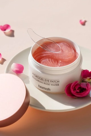 Parche de hidrogel para los ojos con agua de rosa de Bulgaria - 90 g