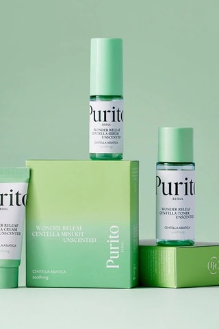 Estuche de tratamientos Wonder Releaf Centella - Piel sensible - 3 productos