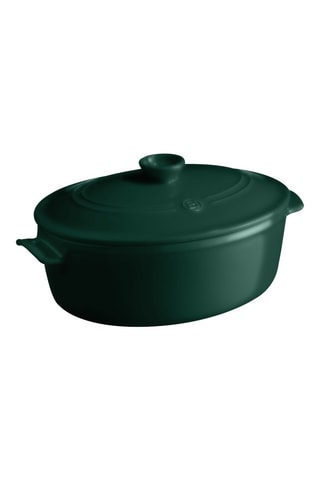 Cocotte ovale en céramique Flame® - 39,5 x 26 cm - 6 l - 8 à 10 personnes