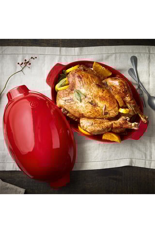 Brique à rôtir en céramique HR®  41,5 x 22 x 22 cm