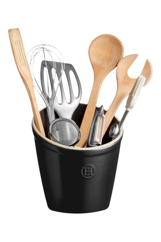 Pot à ustensiles en céramique HR® - 15,5 x 15,5 x 16,5 cm