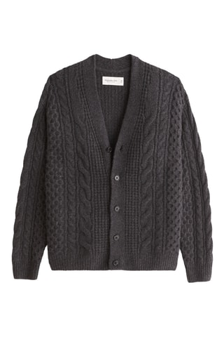 Gilet - Gris foncé chiné