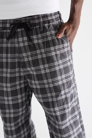 Pantalon - Gris foncé et écru