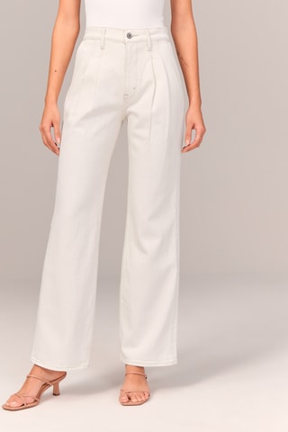 Jean taille haute - Ecru