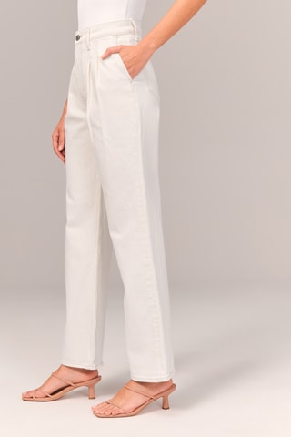 Jean taille haute - Ecru