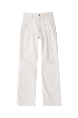 Jean taille haute - Ecru