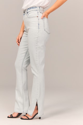 Jean taille haute - Bleu